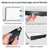 Rostfreier Magnetischer Montagehalter für Autos Boote 360° Verstellbar Antirutsch Allwetter Design Schnellverschluss Metallbasis