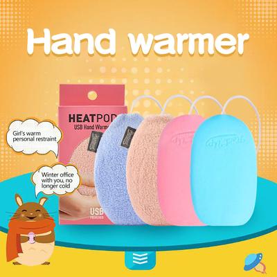 Hand Warmer USB Plug With Mini Hand Warmer Creative New Plush Cover Hand Warmer