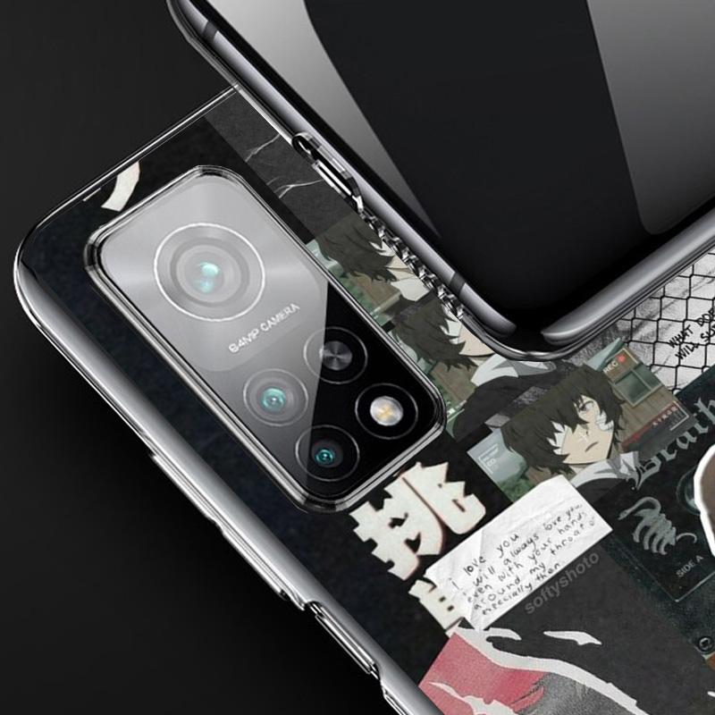 Bungo Stray Dogs Poster Anime Cover Phone Case For Xiaomi Redmi Note 15 14 13 12 11 10 Pro Plus 14S 12S 11S 11T 11E 10S Soft Fun