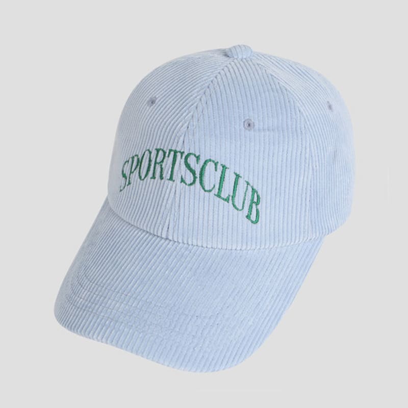 

The Sweat. Sportsclub Corduroy Ball Cap (LIGHT BLUE) Light Blue