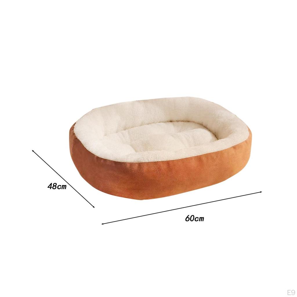 Cat Bed for Indoor Cushion, Self Warming Washable Non Slip Small Dog