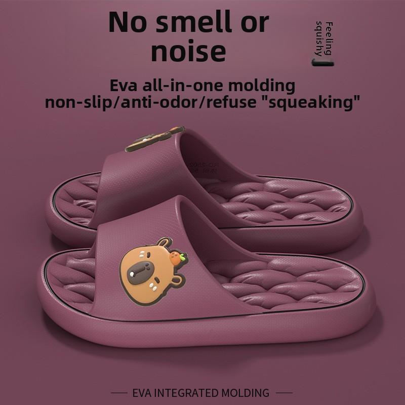 

Милые тапочки Coal Ball для женщин на лето, новый противоскользящий дизайн для ношения на открытом воздухе, для дома в помещении, крутые тапочки для мужчин 40-41