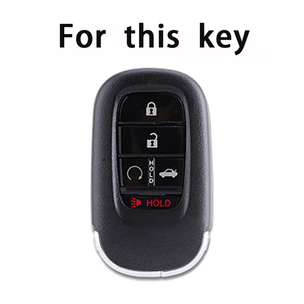 5 Buttons TPU Car Key Fob Cover Case for Honda 2022 2023 2024 for Civic for Accord for CR-V for HR-V for Pilot Accessories
