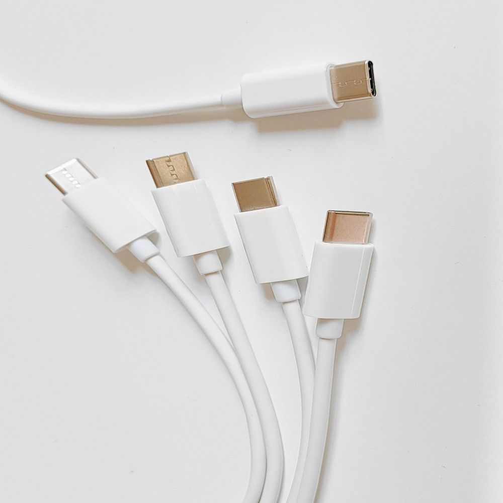 Charging Cable Power Supply Cord Charger Cable Type C To 4 Type C Wire USB  To 4 Port Type C Cable