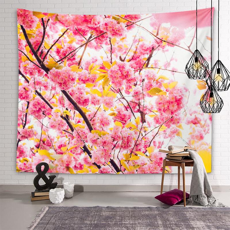 Эстетический гобелен с цветком розы — фото 14