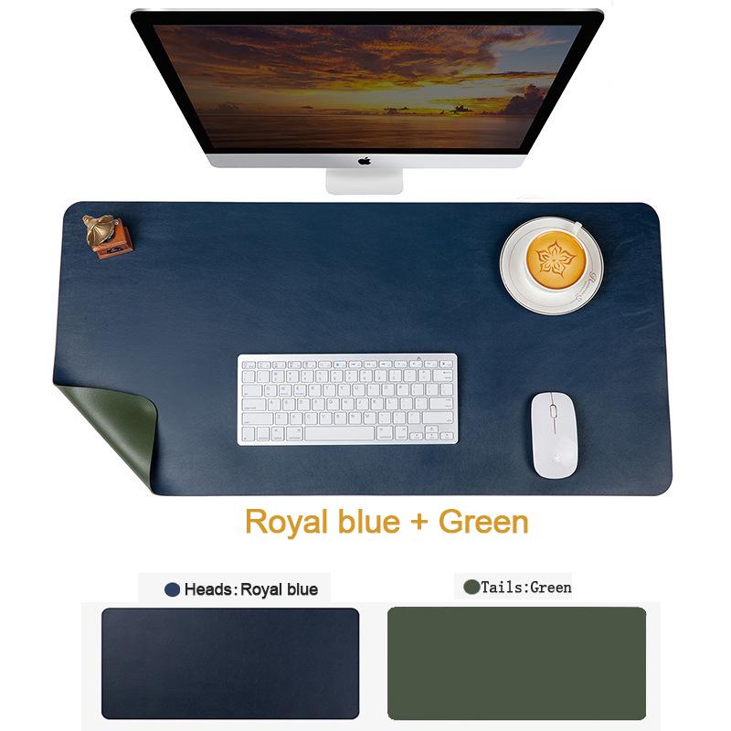 Large Size Office Desk Protector Mat PU Leather Waterproof Mouse Pad Desktop Keyboard Desk Pad Gaming Mousepad PC Accessories