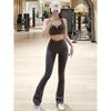 Fashion Stylish Bubble Wrap Big Breast Training Fitness Suit