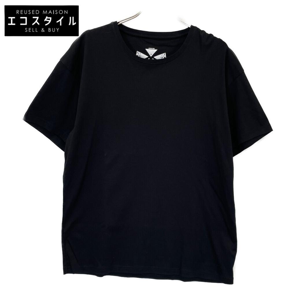 ACRONYM S24-PR Mercerized Short Sleeve T-shirt tops S blackUsed