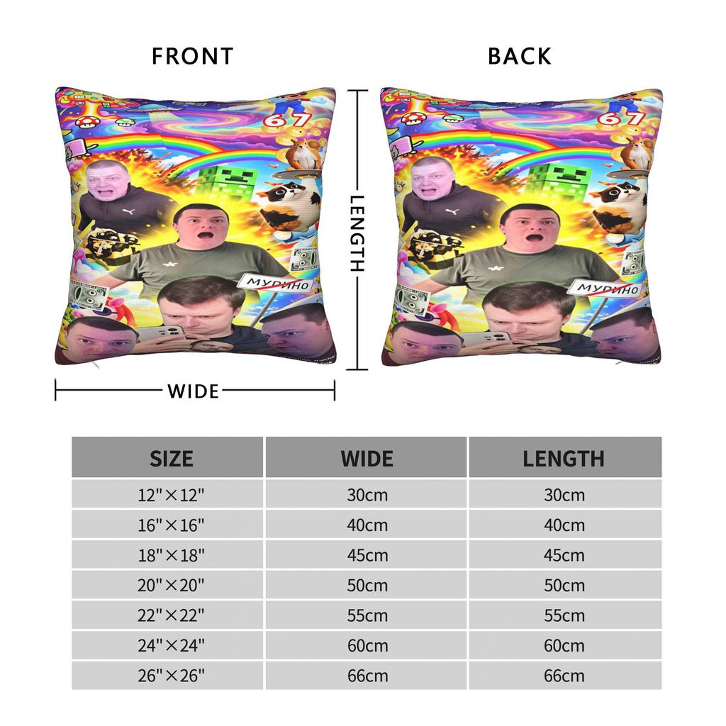 Mellstroy Pillow Cover Morden Pillow Case For Sofa Couch Bed Living Room Custom Pillowcases Gift