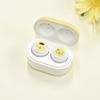 Gourmandies Sanrio Characters Pompompurin True Wireless Stereo Earphones SANG-136PN W54 x H33.5 x D33mm
