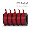 KEEPANG 5KG PETG 3D Printer Filament 1.75mm High Toughness Neatly Wound 3D Printing Material DIY Crafts Tools for 3D Printer