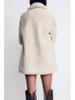 2024 Fall/Winter Women's Faux Fur Solid Color Overcoat: European & American Style