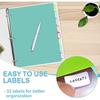 8 Tab Binder Dividers for 3 Ring Binder, Plastic Binder Dividers with Tabs, Cute Page Pastel Folder Dividers with Big Tabs for School Office Home,