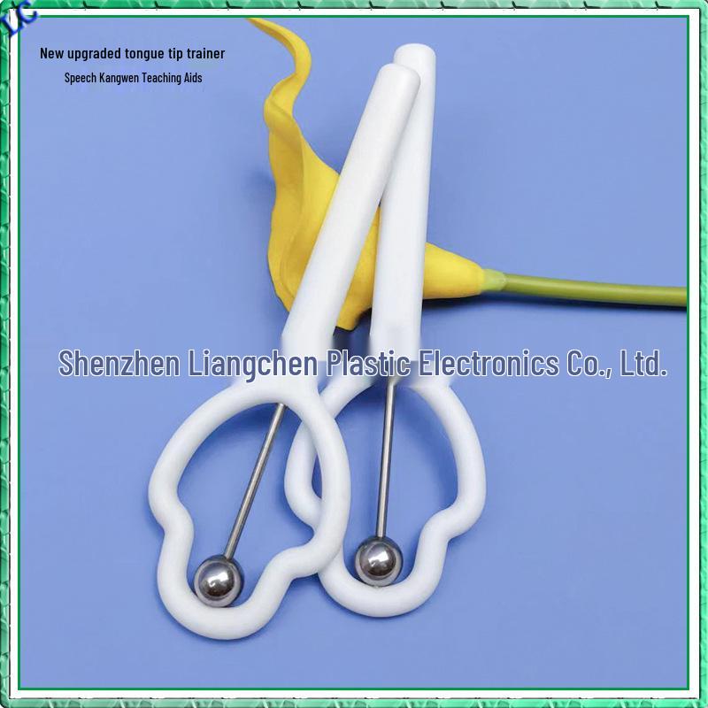 

Детский орально-моторный и речевой тренажер: Помощь при заикании и упражнения для языка Width 50mm, Length 150mm синий