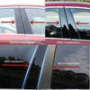 For 2016- Honda Civic Sedan Glossy Black Pillar Post Door Trim Accessories