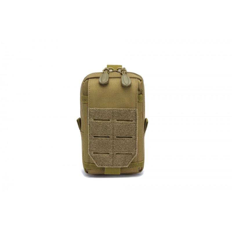 Tactical Utility Pouch Backpack Hydration Bladder Carrier Outdoor Hiking Running Waist Pack Multifunctional Molle Accessory