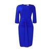 Women Elegant Office Commuting Half Sleeve High Waist Bodycon Large Size Midi Dress