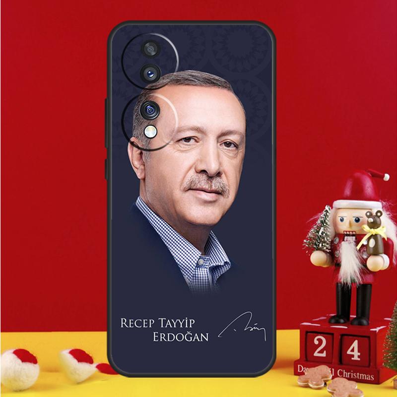 President Turkey Recep Tayyip Erdogan Case For Honor X8b X9b X8a X9a X7a X6a X7 X8 X9 Honor 70 50 10 90 Lite Magic 6 5 Pro Cover