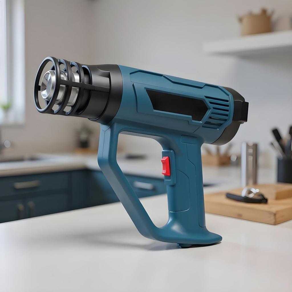 Electric Heat Blower 2500W Fast Heating Craft Machine With 4 Nozzles Hot Air Blowing Tool With Overheat Protection For Stripping