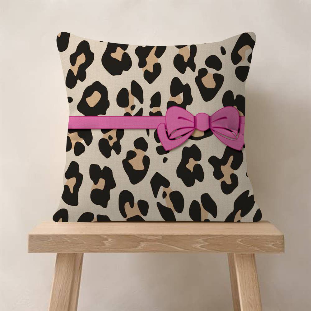 

Fashion Leopard ins Decorative Room Aesthetics Pillow Case Home Decor Bedroom Sofa Bed Couch Pillow Cover 45x45 30x30cm