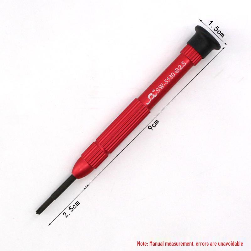 Five-in-One Y-Type Screwdriver Set with Aluminum Alloy Handle for Apple Phones