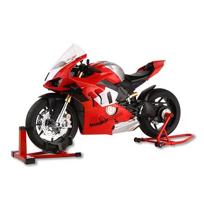 Spray 1/6 Ducati V4S Rennmotorrad Legierung Diecast Modellauto Sound und Licht Dynamische Ornamente Dekoration Sammlung Hobby Junge