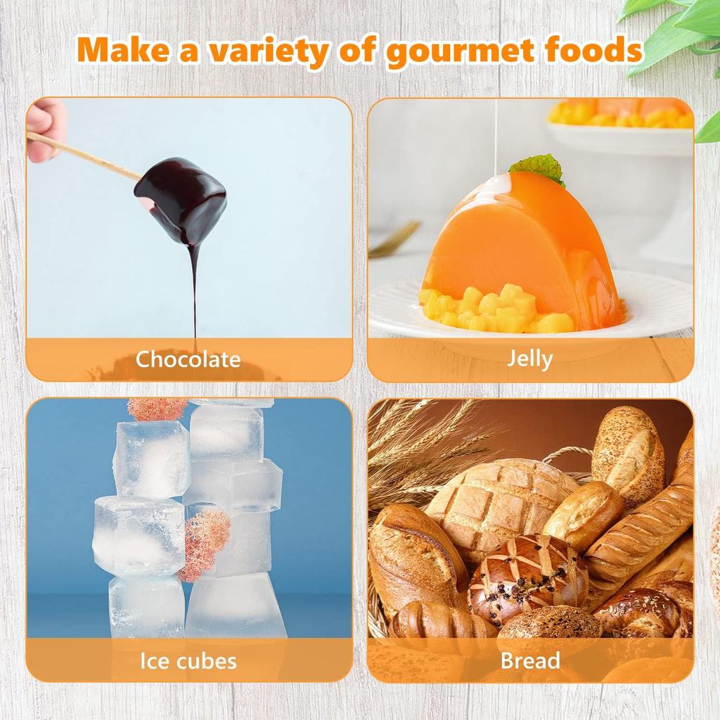 ALLY-MAGIC halloweenská silikonová forma dýňové formy na ledové kostky Formy na cukroví Formy na pečení Formy na fondanty Y6-WSTPMJ (Dýně)