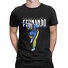 Fernando Alonso Camiseta Playa baile Algodón Camisetas Para Hombre Tendencia Personalizado Logo Camiseta Manga Corta Ropa Vintage