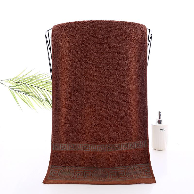 100% bavlna Vysoce kvalitní osušky na obličej Bílá Modrá Koupelna Jemná na dotek Vysoce absorpční Sprchový ručník Vícebarevný 75x35cm