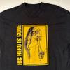 Vintage 90s His Hero Is Gone Band Short Sleeve Black All Size Shirt AC2496