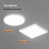 Plafoniera LED da incasso quadrata ultra-sottile con apertura regolabile
