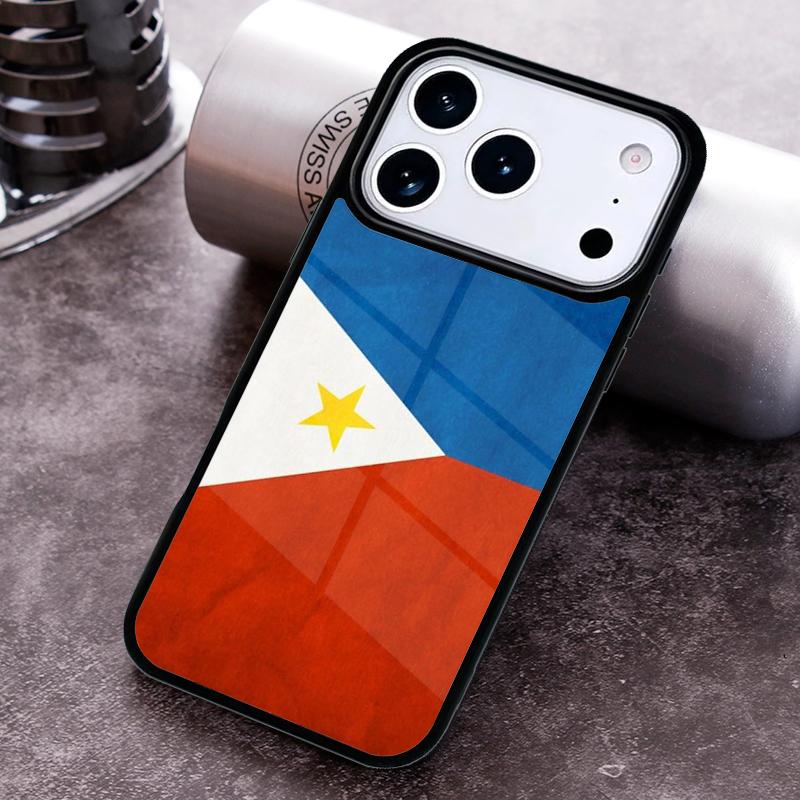 Philippines Flag Phone Case for iPhone 17 16 15 Pro Max Air 14 13 12 11 Plus Shockproof Capa Cover