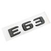 3D ABS E63 E63S Logo Emblem Decal Car Rear Trunk Badge Sticker