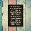 Vintage Motivational Wall Art Office Metal Decor Office Tin Signs Funny Pirational Decor If You Are Not Willing To Learn Pirational Posters For Women