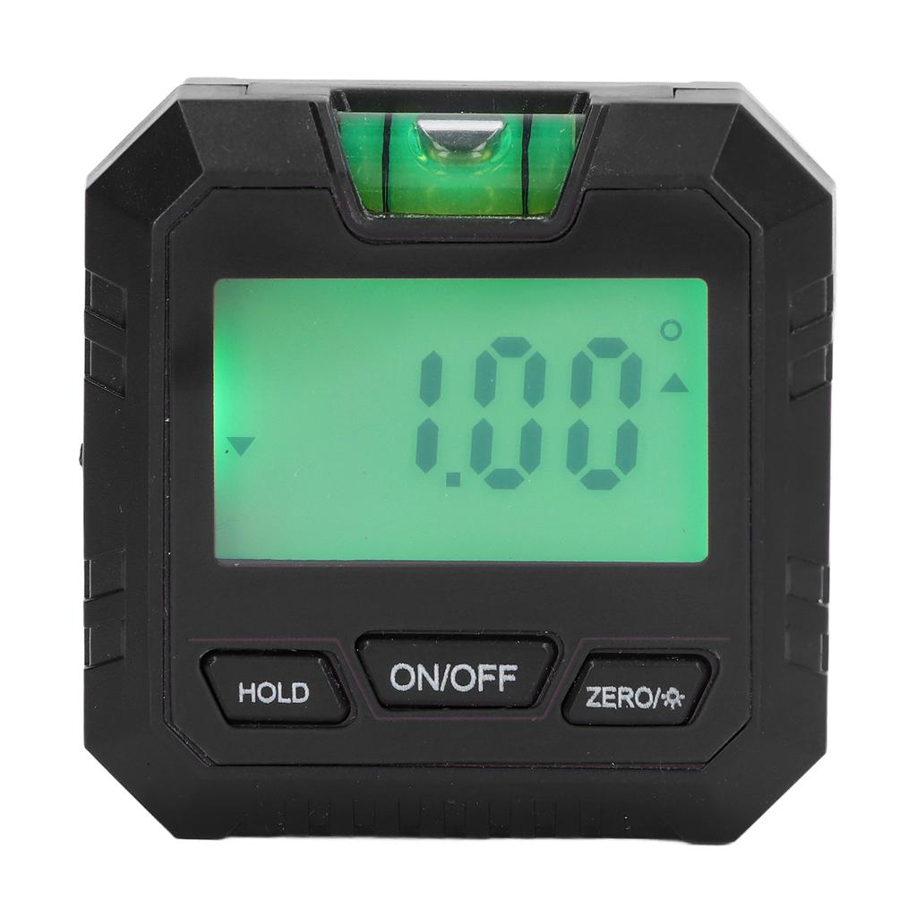 Digital Inclinometer Magnetic 90 Degrees Electronic Protractor Angle Level Finder Gauge for WoodworkingBlack