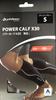 Phiten Power Calf X30 Calf Support Size S Black/Gray