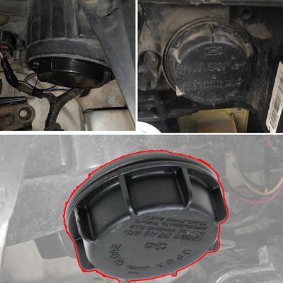 Headlight Lamp Dust Cap Cover For Hyundai Azera 2013-2017 Sonata 2006-2017 Veloster 2012-2017 Equus 2011-2016 Elantra 2004-2016 Entourage 2007-2008