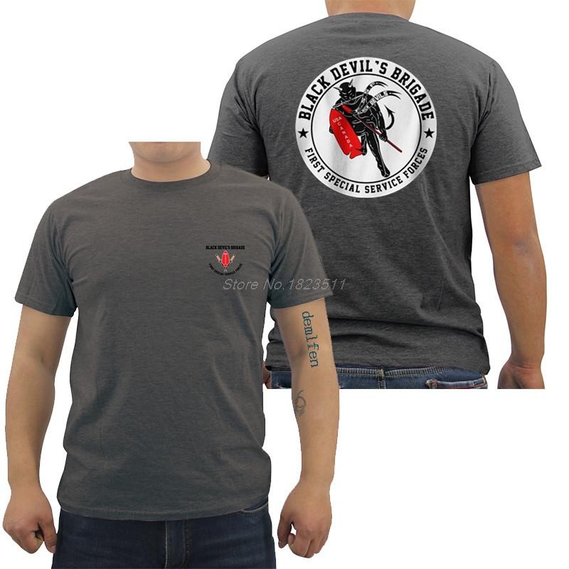 New Fashion Unisex Cotton T Shirt New Black Devil Special Force Usa Canada T Shirt Size Xs3xl Hip Hop Tees Tops Harajuku