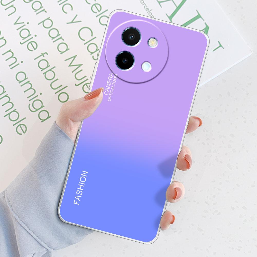 For Vivo Y38 5G Case Back Cover For Vivo Y18 /Vivo Y18E Funda Clear Soft Silicone Phone Case on VivoY38 Y 18 Y18E Protect Coque