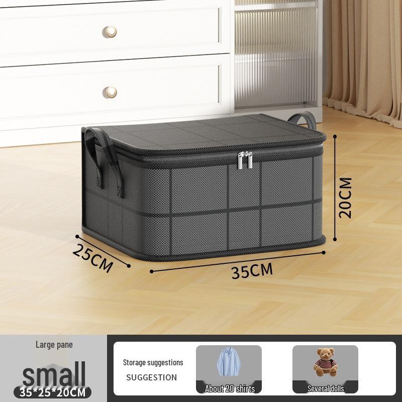 Waterproof Wear-Resistant Handheld Storage Bag for Clothes & Quilts - Large Capacity, Thickened Composite Material