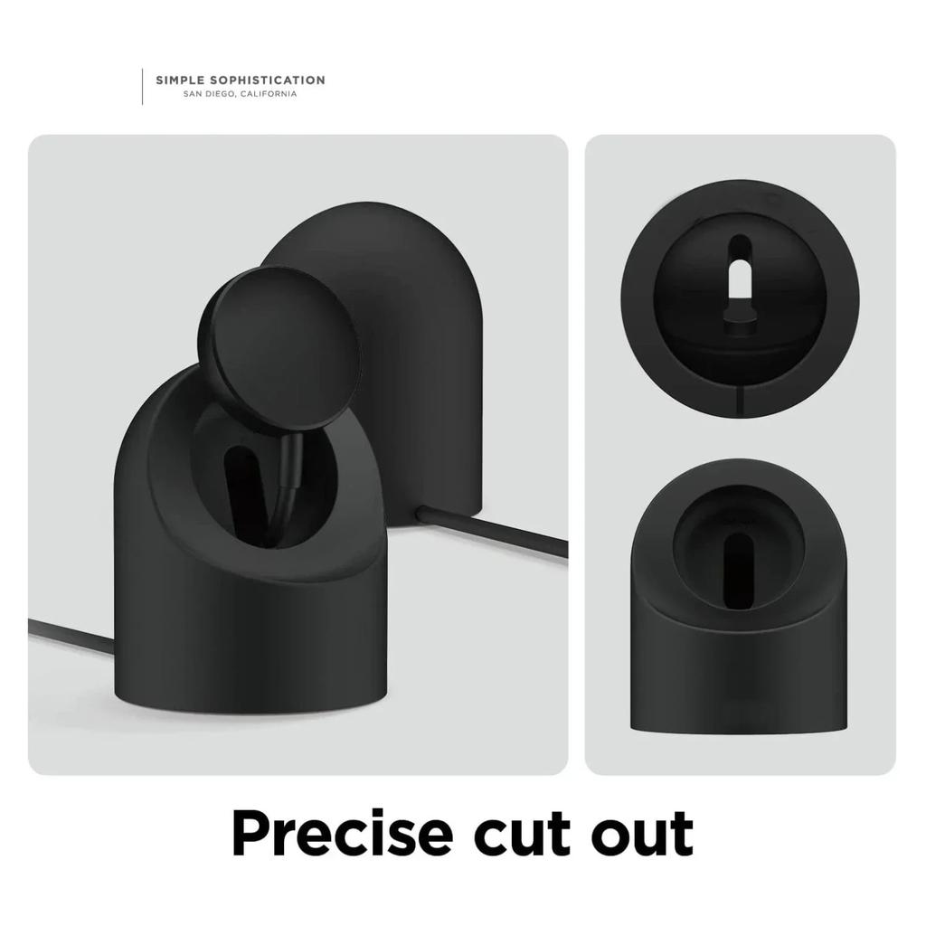 Compatible with Samsung Galaxy Watch 7 6 5 Charger Stand 40 44 46mm Galaxy Watch 5Pro Charger silicone Stand Charging base