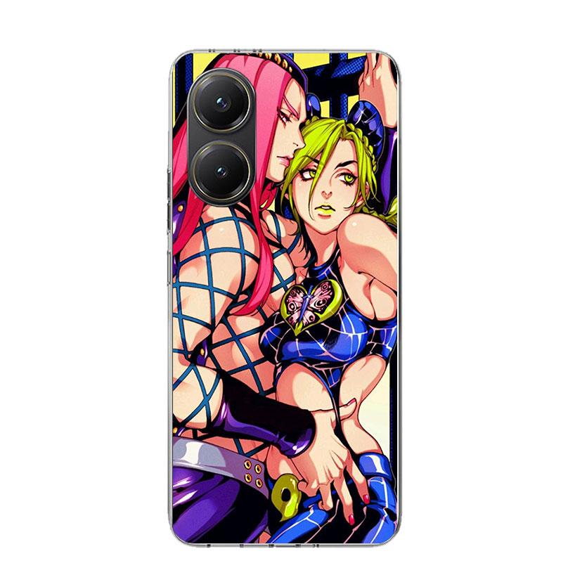 JoJo's Bizarre Adventure Jolyne Cujoh Phone Case For Xiaomi Poco F7 Ultra X7 X6 Pro X5 Redmi 15 15C 13 13C 12 12C 10 10A 10C 9 9