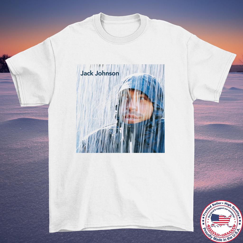 Jack Johnson Brushfire Fairytales Album White T Shirt Full Size S-5XL Unisex T-Shirt