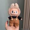 Suspenders Suit For 17cm Labubu Doll Clothes All-match Colour Outfit Doll Accessories Fashion Design Lovely Little Bear Star