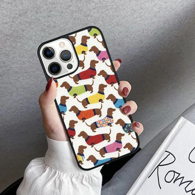 Dackel Hund Handyhülle Cover Für iPhone 17 Air 16 15 14 plus 12 13 pro max Hülle Shell Fundas