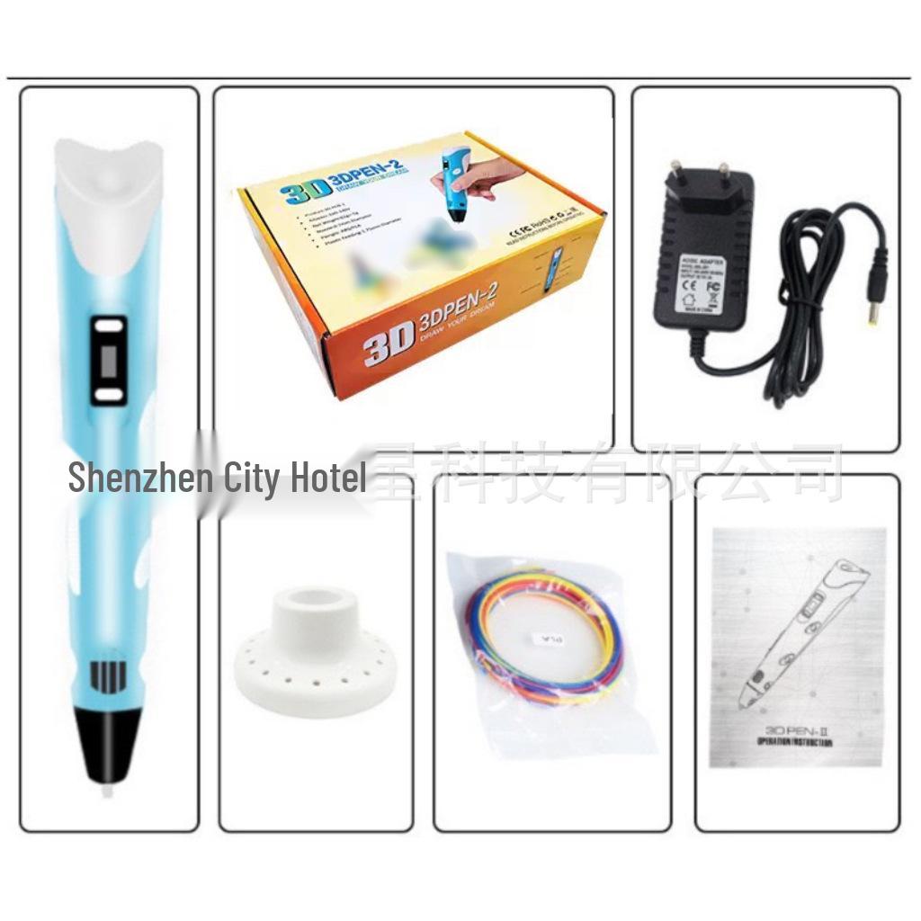 Second Generation High-Temperature 3D Printing Pen for Kids and Students – Popular Gift Item