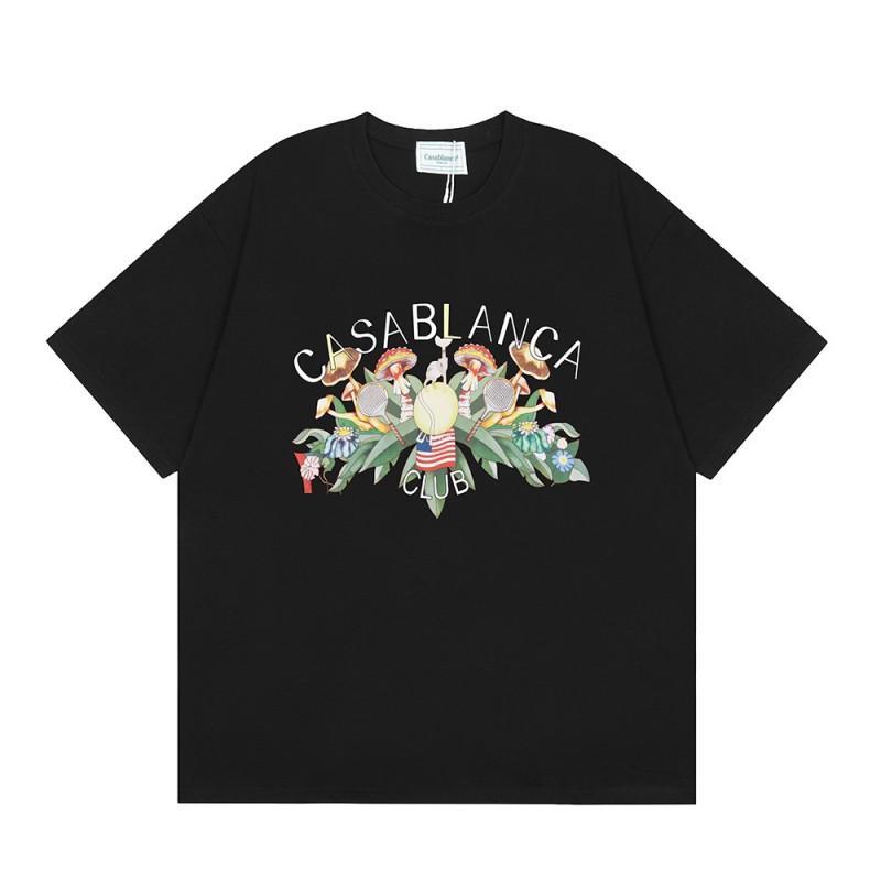 Streetwear Graphic T-Shirt Men Women Loose Fit Short Sleeve Cotton Tee