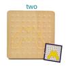 Wooden Geoboard Motor Skills Toy Matrix 8x8/7x7 Early Development Toy for Kids 3 Years Old and Up Gift for Boys and Girls