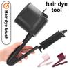 1Pcs Professional Hair Dyeing Tool 2-In-1 Automatic Roller Comb With Smooth Brush Dye Salon Hair Care Plastic Salon Hairdressing