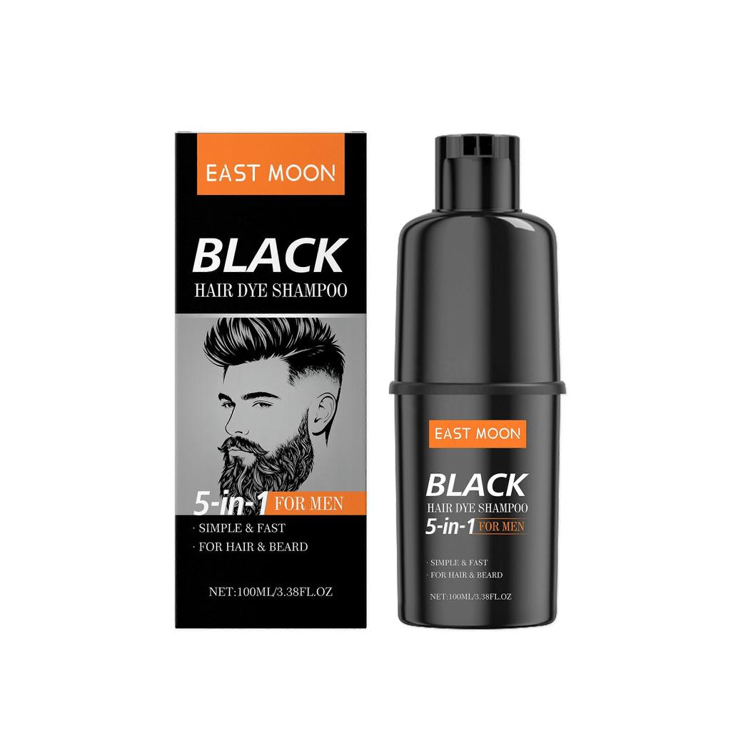 East Moon Black Men's Hair Shampoo: Gentle, Natural, Even And Lustrous For Daily Hair Care